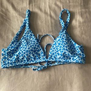 SHEIN tie bikini top